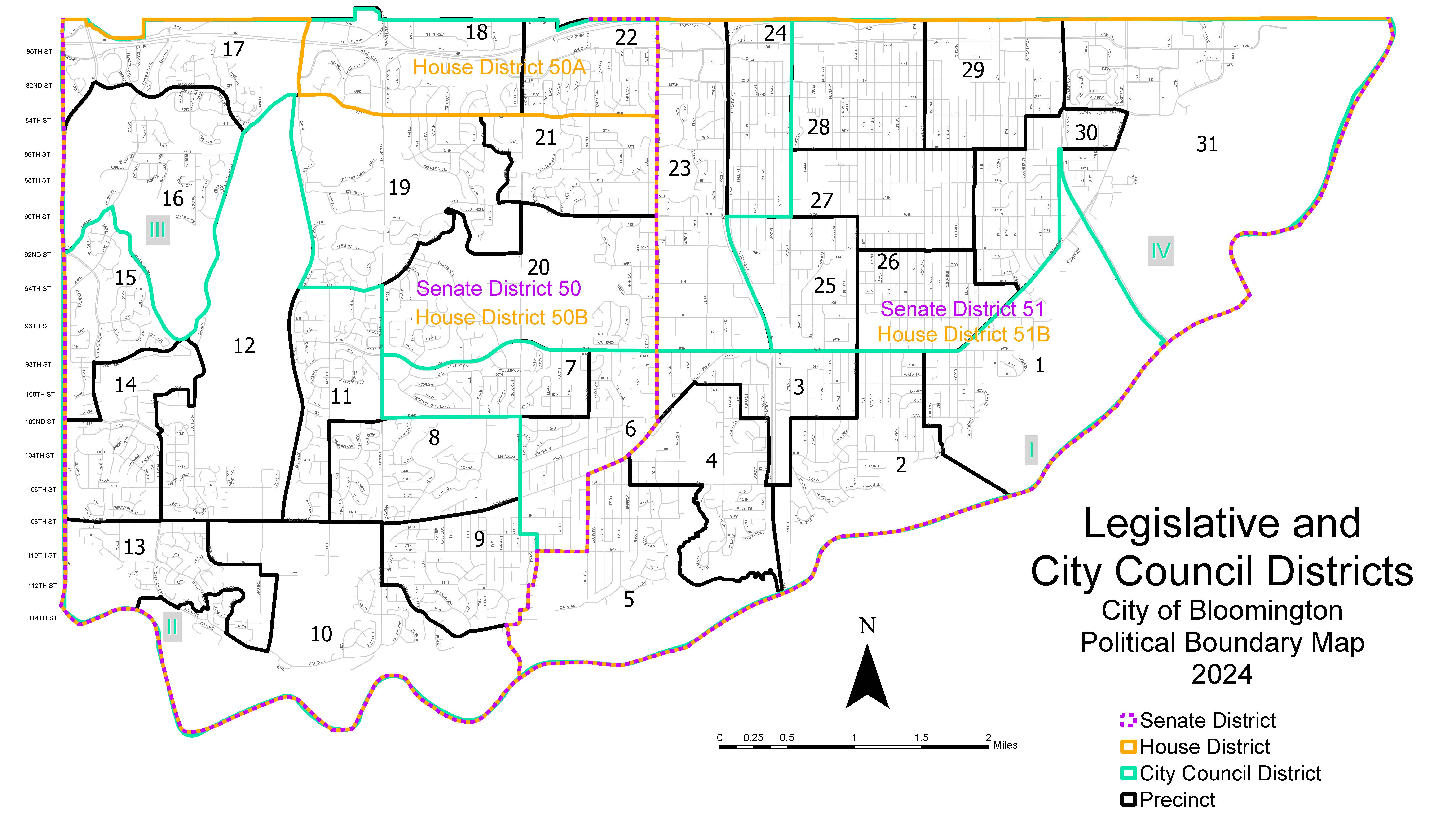 Precincts and Polling Sites City of Bloomington MN